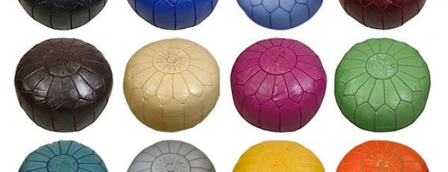 Moroccan Handmade Leather Poufs: A Cultural Treasure from Fes and Marrakech