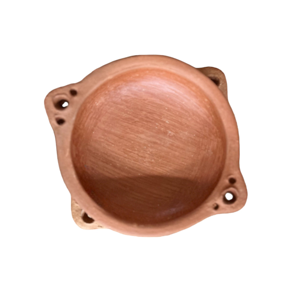 Plat à Tapas en Terre Cuite Non Émaillée Oued Laou