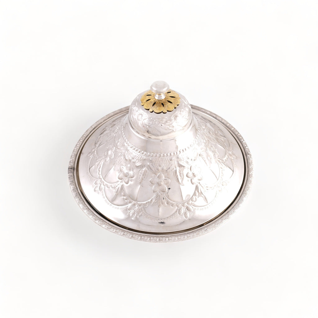 Moroccan food cover dome with serving plate