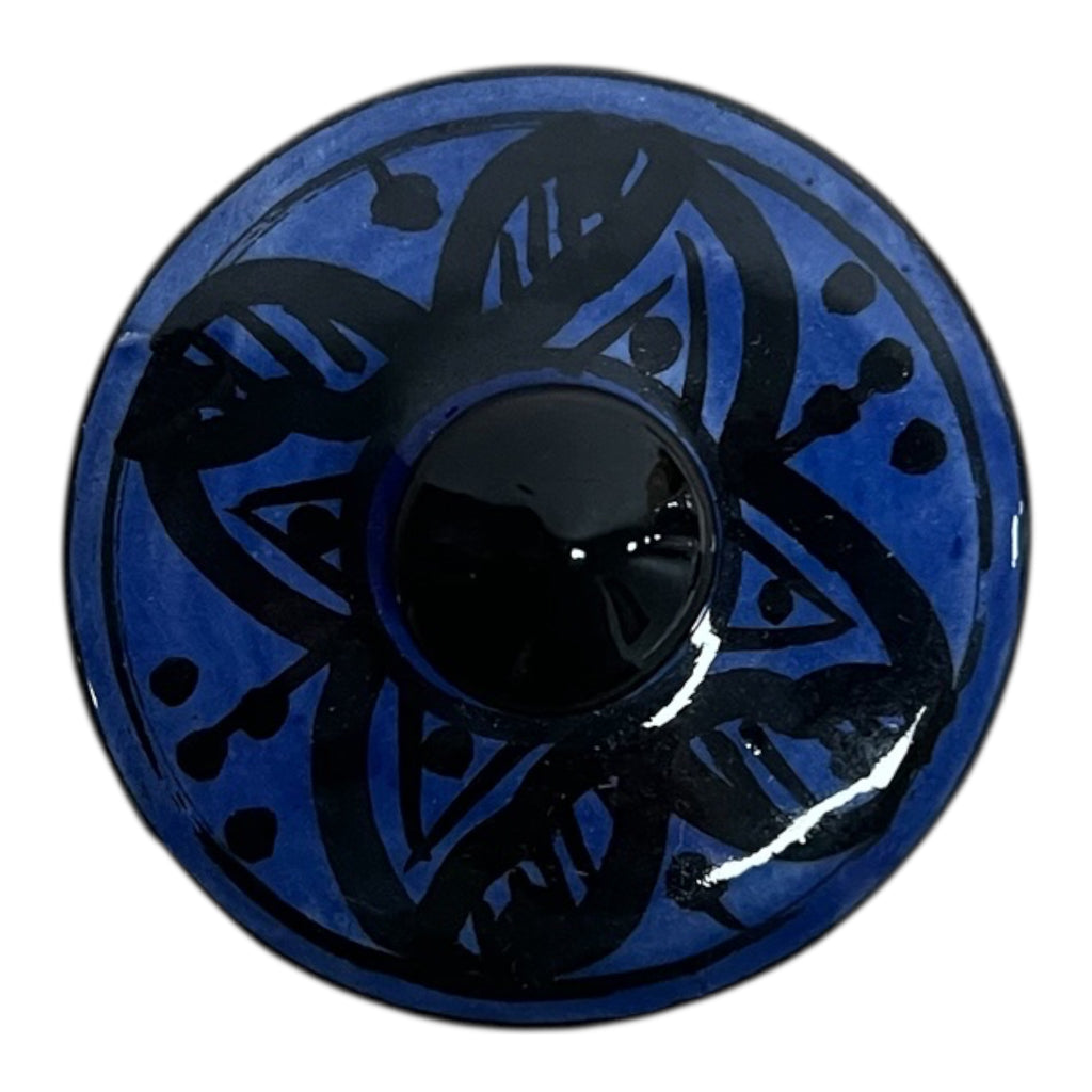 traditional-terracotta-moroccan-spice-container-dark-blue-geometric-pattern