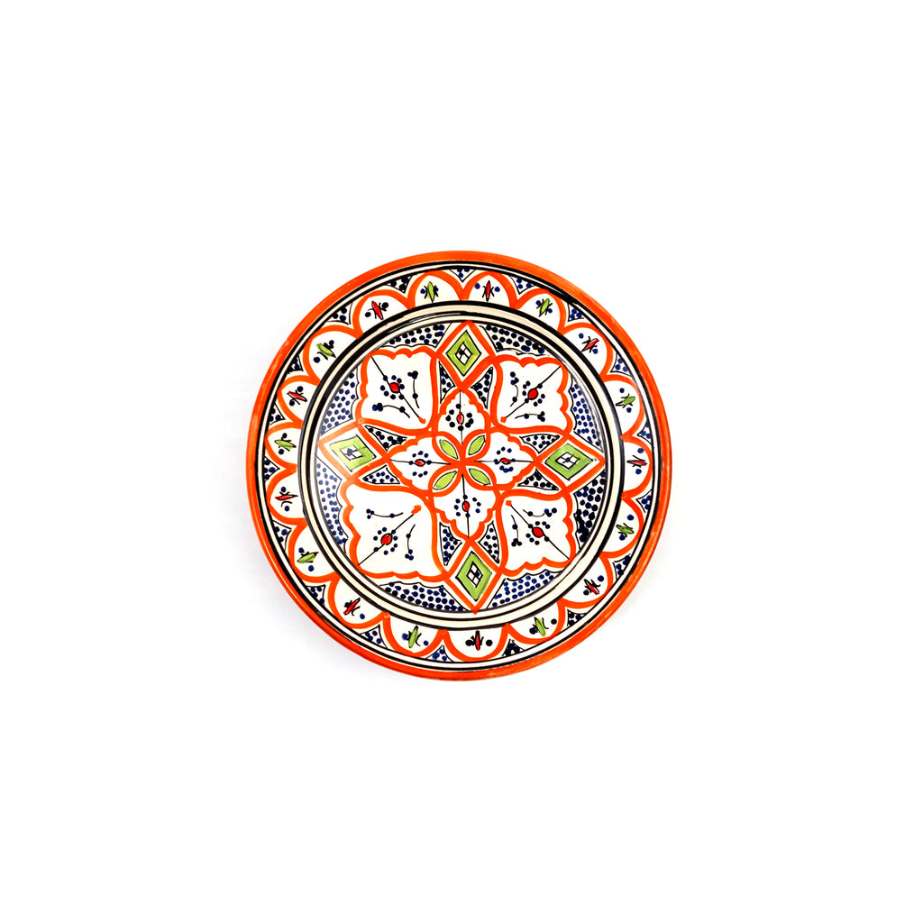 Orange Asfi Plate