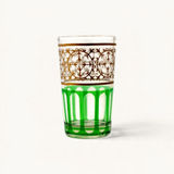 TUYYA Moorich Moroccan tea glass with traditional pattern, 4 oz