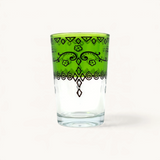 TUYYA Sonor Moroccan tea glass with traditional pattern, 6 oz