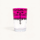 TUYYA Sonor Moroccan tea glass with traditional pattern, 6 oz