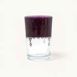 TUYYA Sonor Moroccan tea glass with traditional pattern, 6 oz