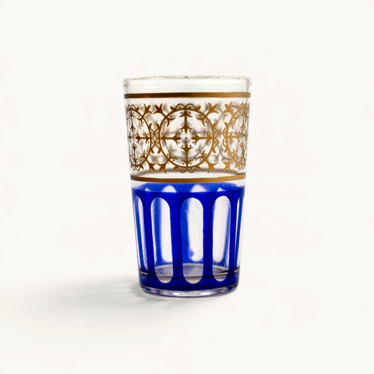 TUYYA Moorich Moroccan tea glass with traditional pattern, 4 oz