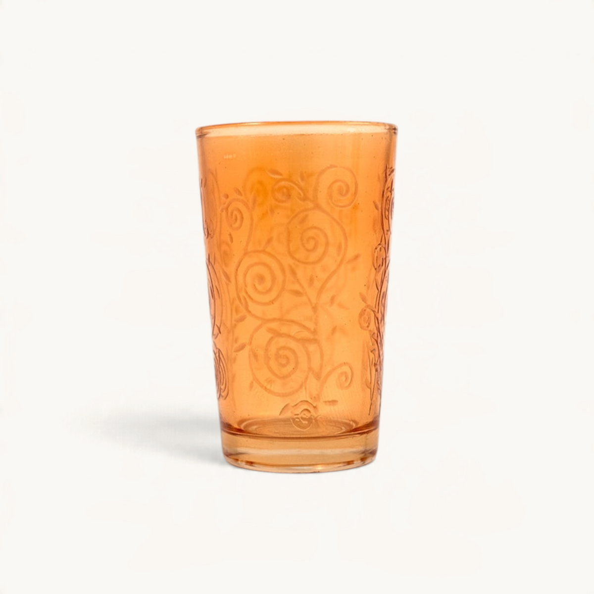 TUYYA Cadencia colored Moroccan tea glass, 4 oz