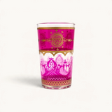 TUYYA Touareg Moroccan tea glass with traditional pattern, 4 oz