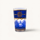 TUYYA Touareg Moroccan tea glass with traditional pattern, 4 oz