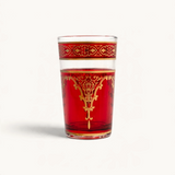 TUYYA handcrafted Andalousia Moroccan tea glass set, 4 oz