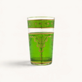 TUYYA handcrafted Andalousia Moroccan tea glass set, 4 oz