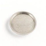Moroccan tray supreme silverplated b