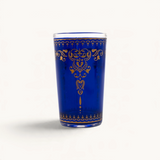 TUYYA Marjana Moroccan tea glass with traditional pattern, 4 oz