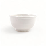 Small Colorful Glazed Bowls perfect for appetizers and snacks, available in six vibrant colors.WHITE