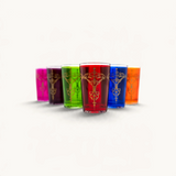 TUYYA Kandil Moroccan tea glass with traditional pattern, 6 oz