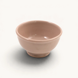 Small Colorful Glazed Bowls perfect for appetizers and snacks, available in six vibrant colors. PINK