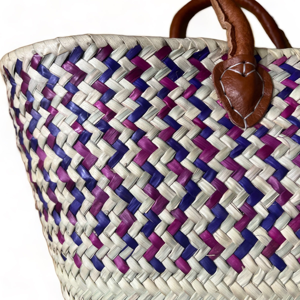 Moroccan Wicker Basket Amal