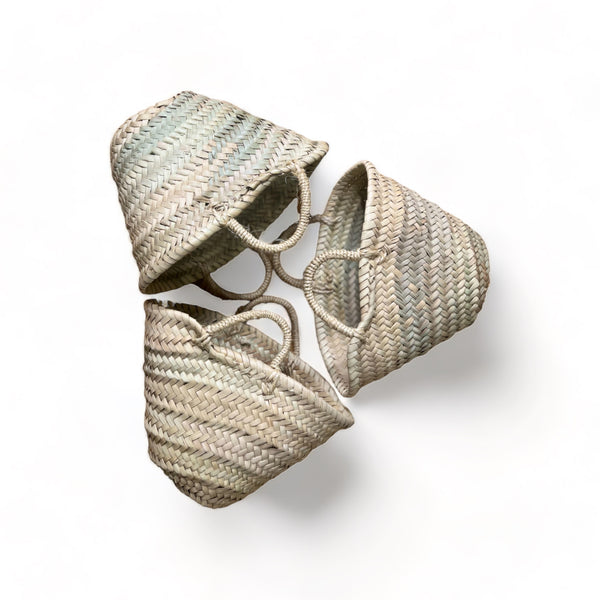 Lilou - Small Moroccan Wicker Basket