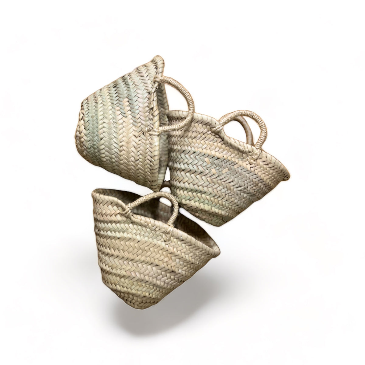 Lilou - Small Moroccan Wicker Basket
