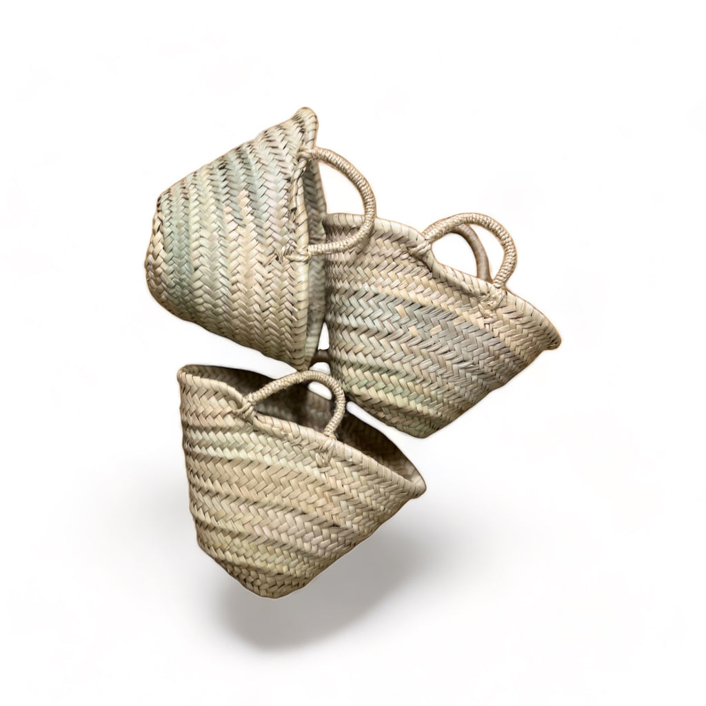 Lilou - Small Moroccan Wicker Basket