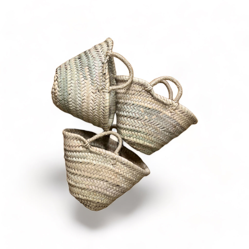 Lilou - Small Moroccan Wicker Basket