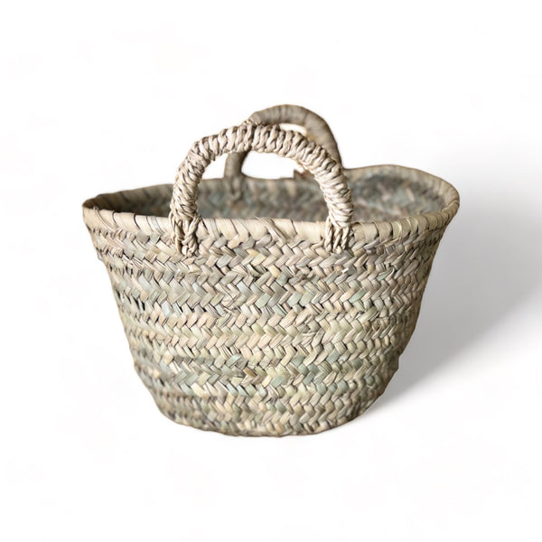 Soussou - Petite Moroccan Wicker Basket - Two Models