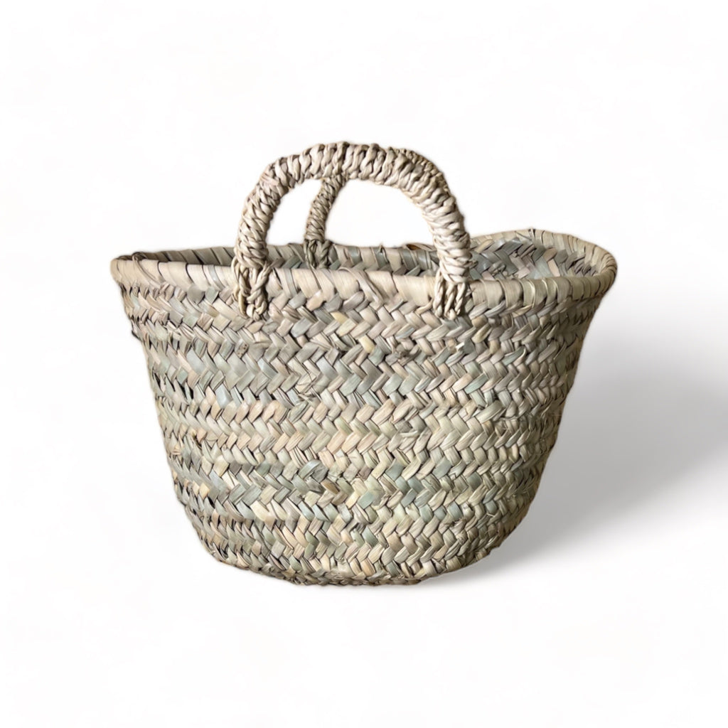 Soussou - Petite Moroccan Wicker Basket - Two Models