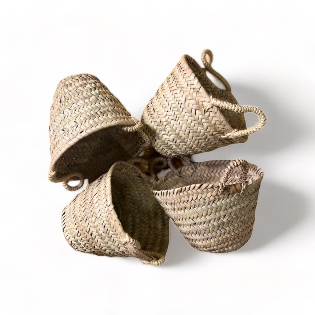 Soussou - Petite Moroccan Wicker Basket - Two Models