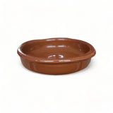 Glazed Moroccan Handcrafted Clay Tapas Pan