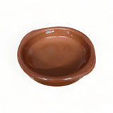 Glazed Moroccan Handcrafted Clay Tapas Pan