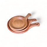 Traditional Moroccan Handcrafted Oued Laou Unglazed Clay Cooking Pan