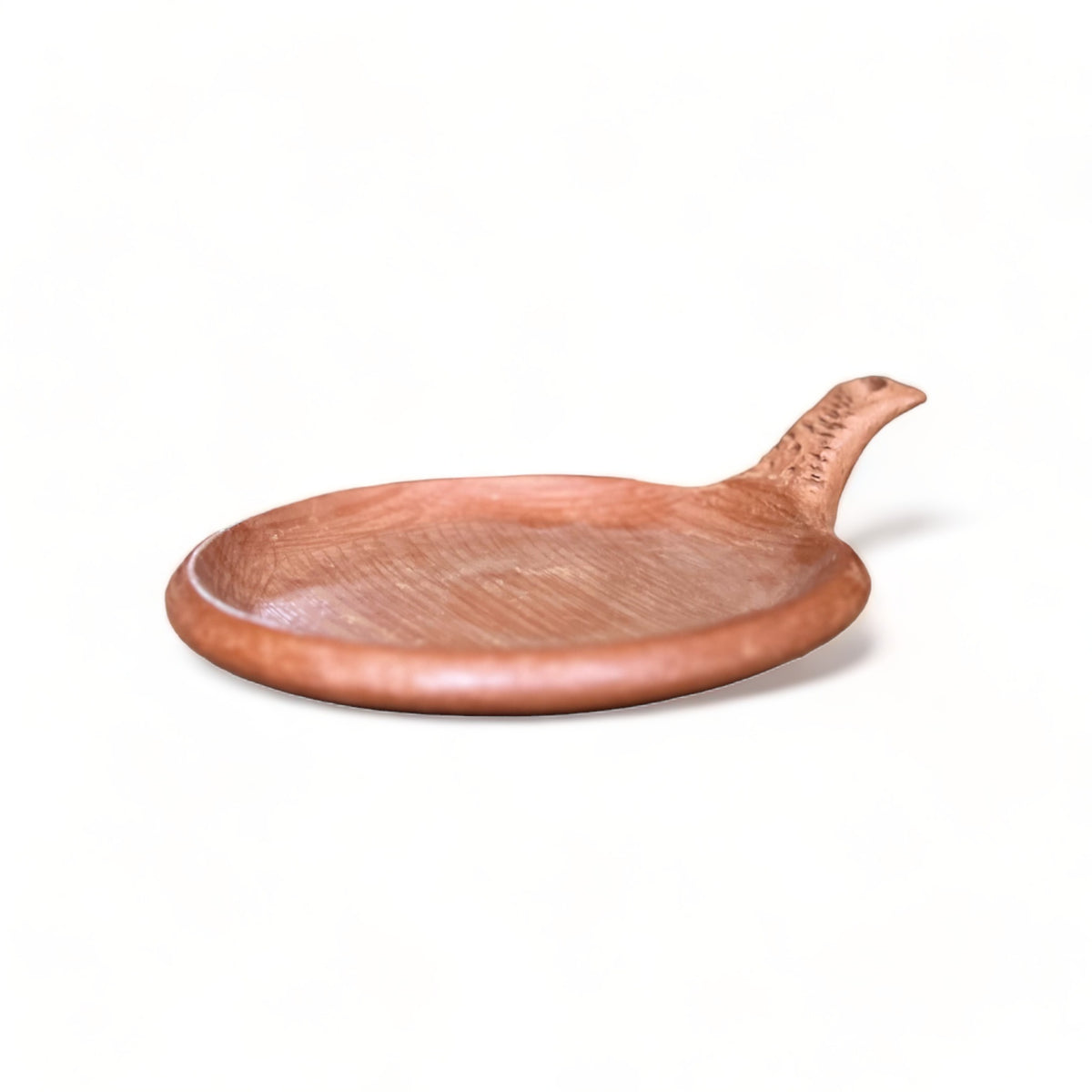 Traditional Moroccan Handcrafted Oued Laou Unglazed Clay Cooking Pan
