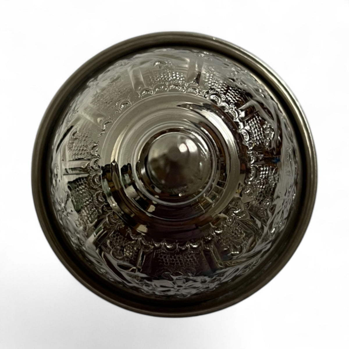 Moroccan Silver Sugar Bowl