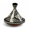 Serving Black&White Ceramic Tajine