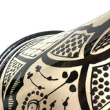 Serving Black&White Ceramic Tajine