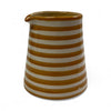 Striped Milk Pitcher