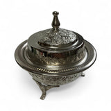 Medium nickel silver candy box