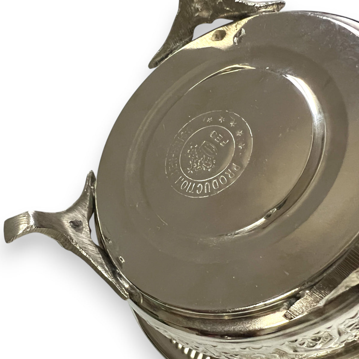 Medium nickel silver candy box