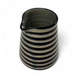 Striped Milk Pitcher