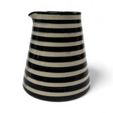 Striped Milk Pitcher