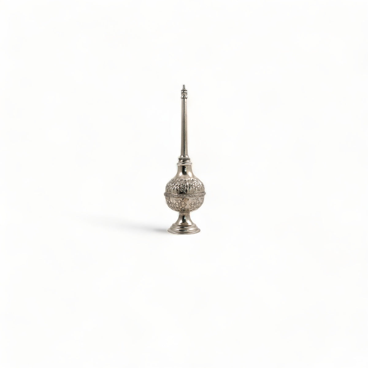 Silver Plated Authentic Moroccan Rose Water Sprinkler Bottle
