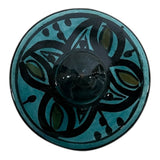 traditional-terracotta-moroccan-spice-container-dark-green-arabic-design