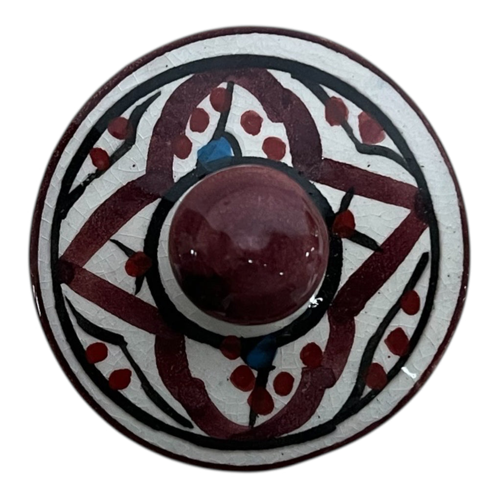 traditional-terracotta-moroccan-spice-container-white-burgundy-blue-yellow-pattern