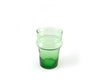 Moroccan Recycled Hand-Blown Beldi Glasses / Green