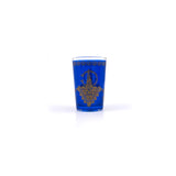 TUYYA Fibule Moroccan tea glass with traditional pattern, 6 oz