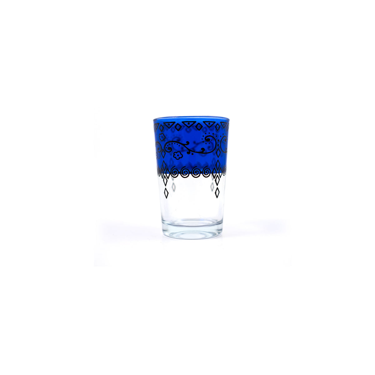 TUYYA Sonor Moroccan tea glass with traditional pattern, 6 oz