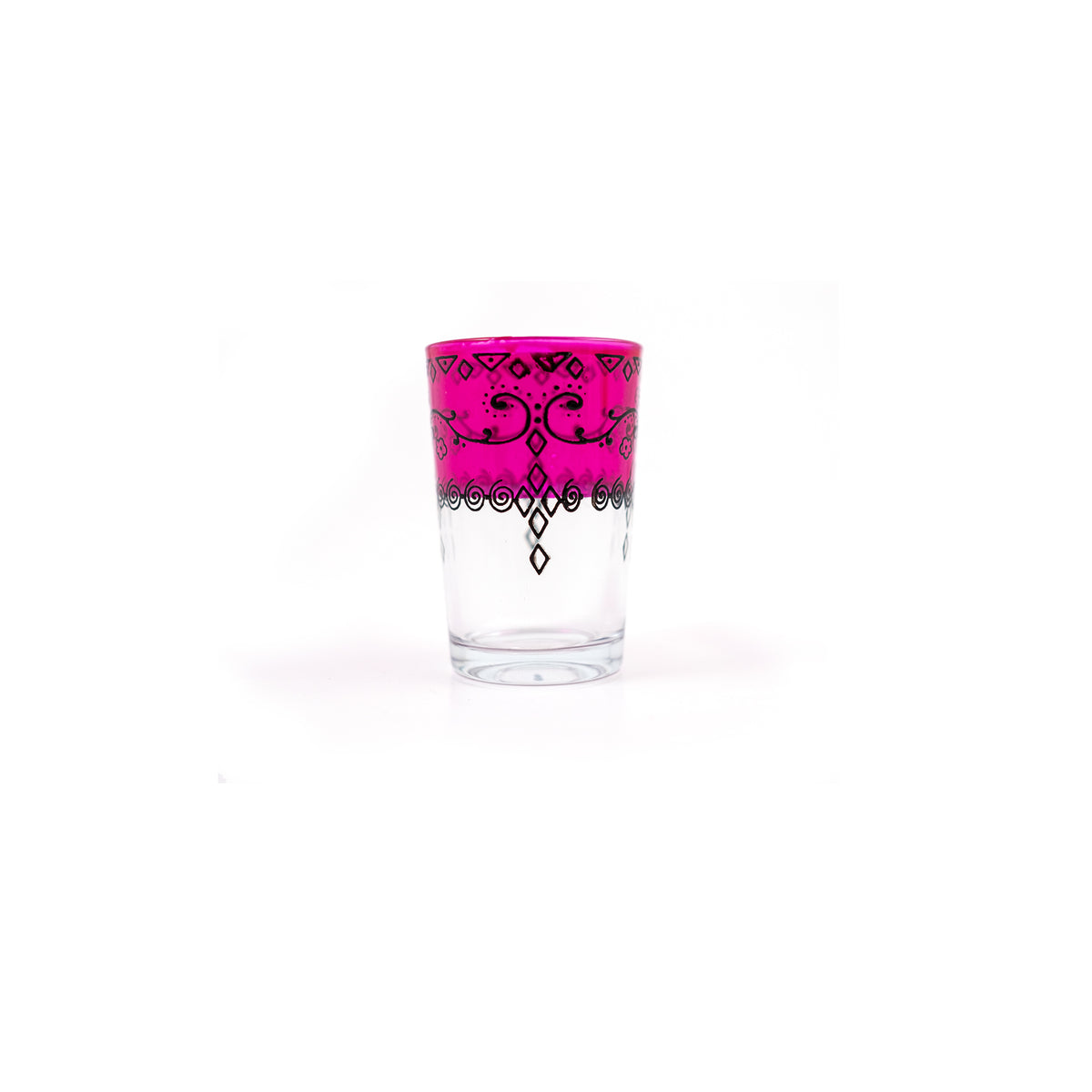 TUYYA Sonor Moroccan tea glass with traditional pattern, 6 oz