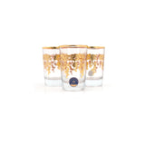 TUYYA Roma Grappa gold Moroccan tea glass