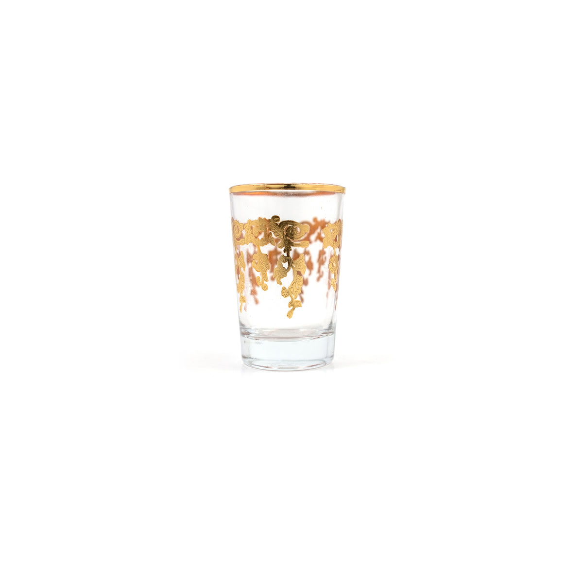 TUYYA Roma Grappa gold Moroccan tea glass