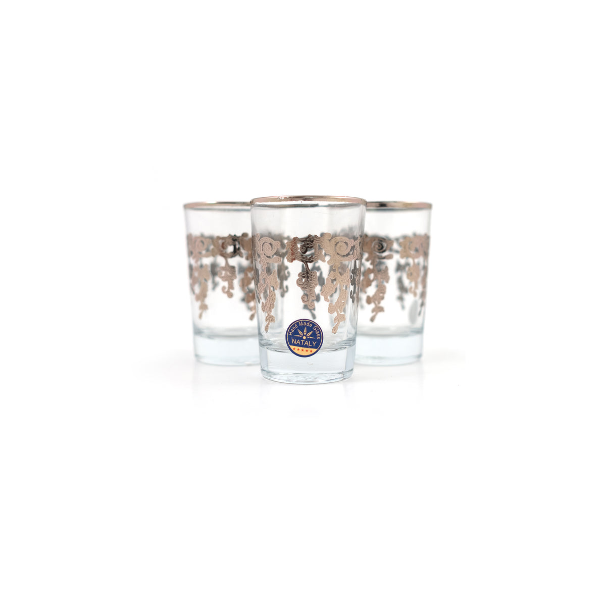 TUYYA Roma Grappa silver Moroccan tea glass